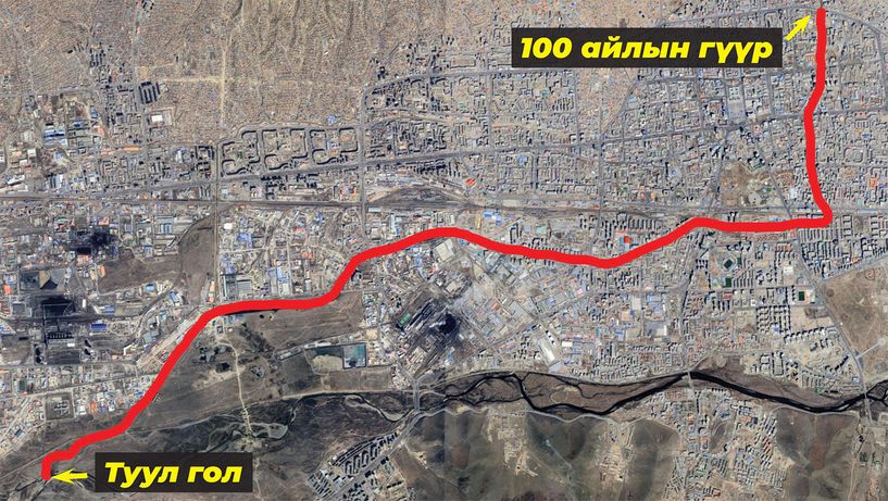 Сэлбэ, Дунд голын 10 км бургасыг нүүлгэж Улаанбаатарыг үерээс хамгаална