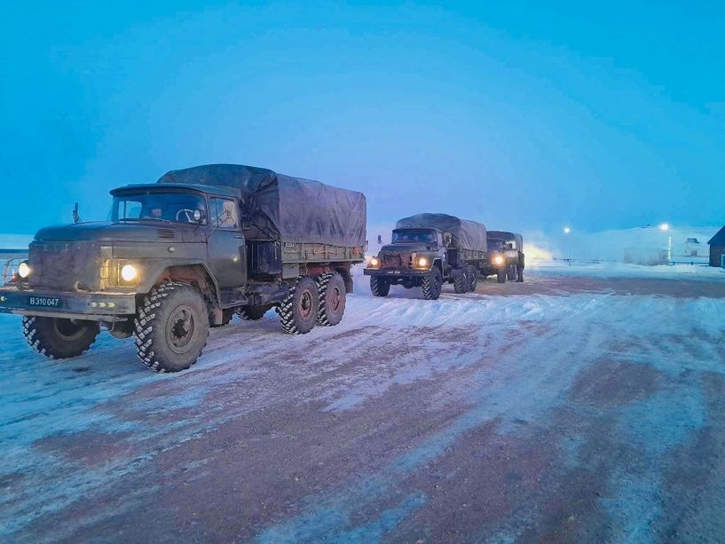 Зэвсэгт хүчнийхэн хаваржилт хүндэрсэн 12 аймагт үүрэг гүйцэтгэж байна