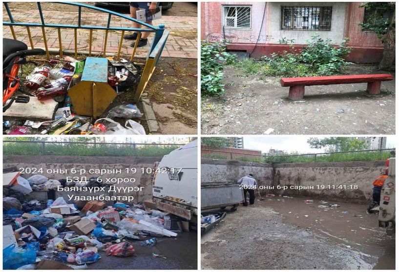 Олон нийтийн газарт хог хаяж, биеэ зүй бус авч явсан 603 иргэнийг 6 сая төгрөгөөр торгожээ