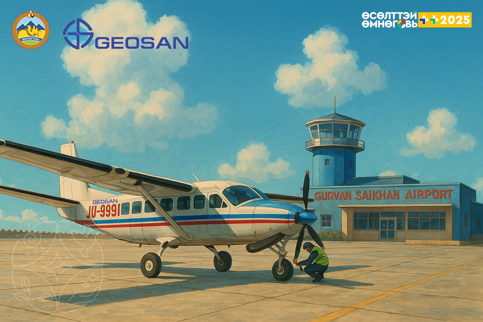 Өмнөговь аймаг агаарын тээврийн хөнгөлөлттэй үйлчилгээ үзүүлэхээр болжээ