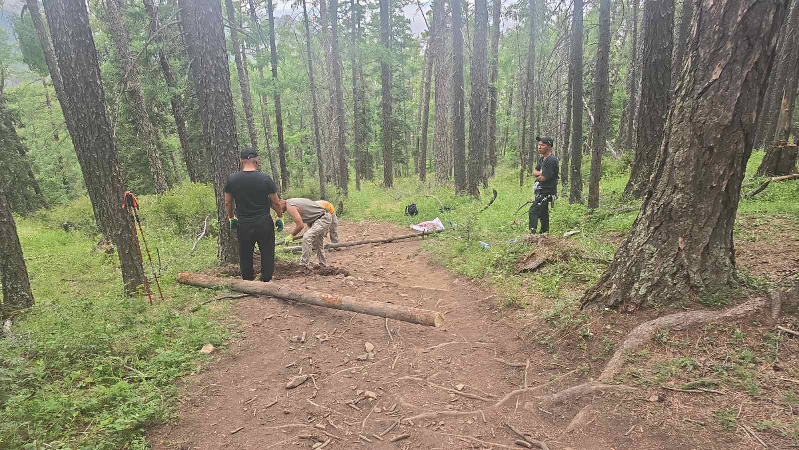 Богд уул руу алхах замыг тохижуулж эхэлжээ