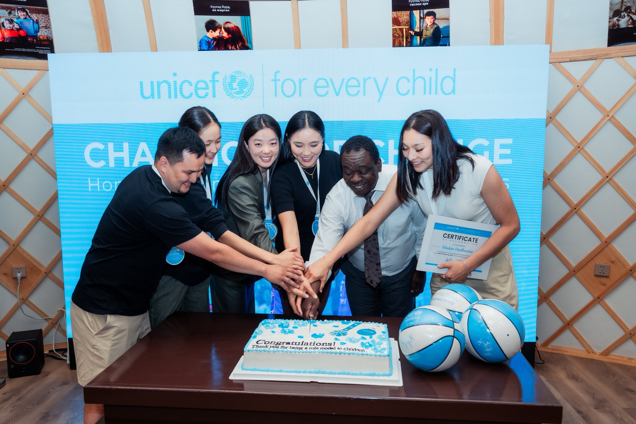 НҮБ-ын хүүхдийн сан эмэгтэй шигшээ багтай хамтран ажиллана