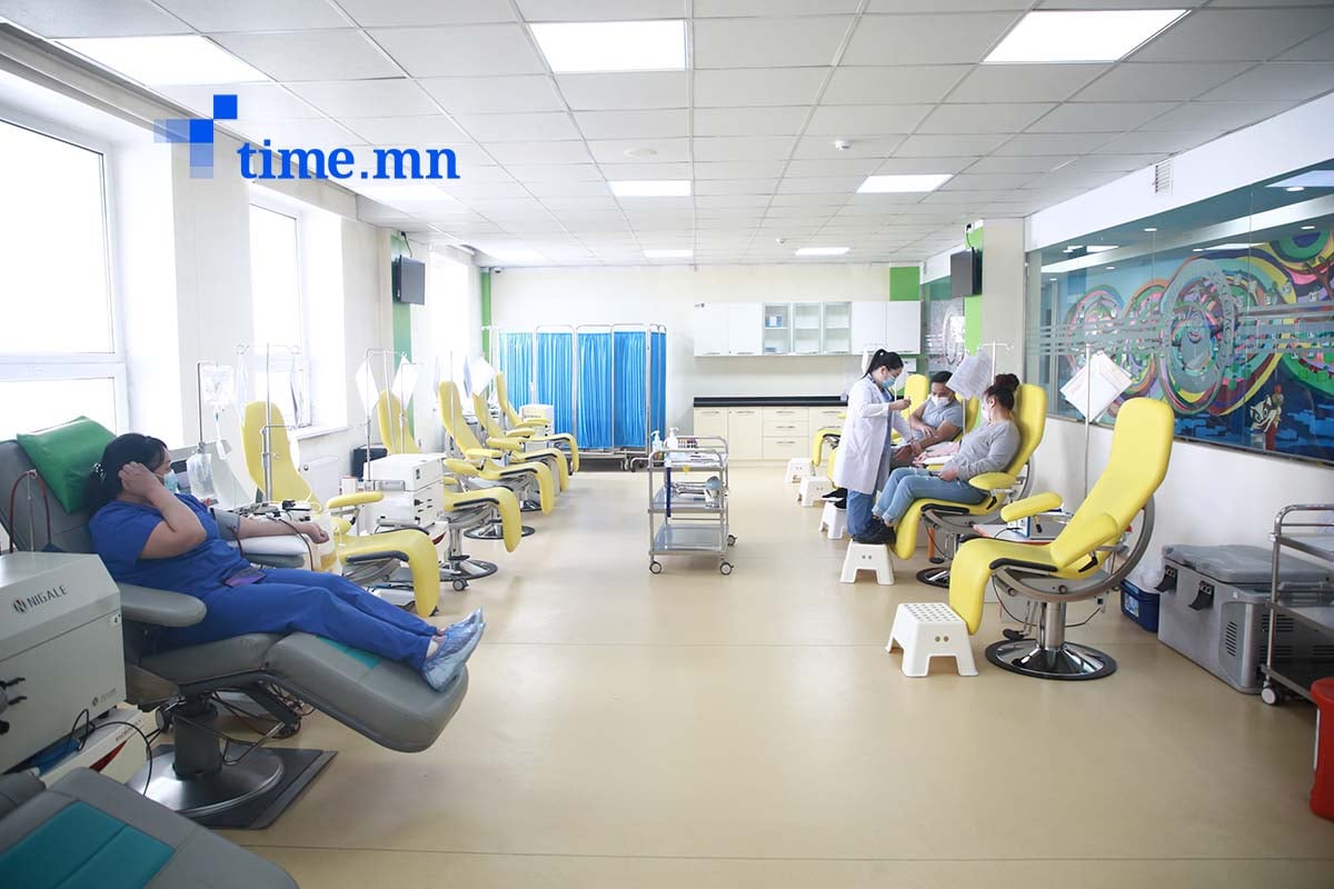 Улсын хэмжээнд цус цуглуулалт өсчээ