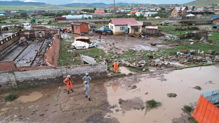 Үерийн эрсдэлтэй бүсэд 1917 айл оршин сууж байна