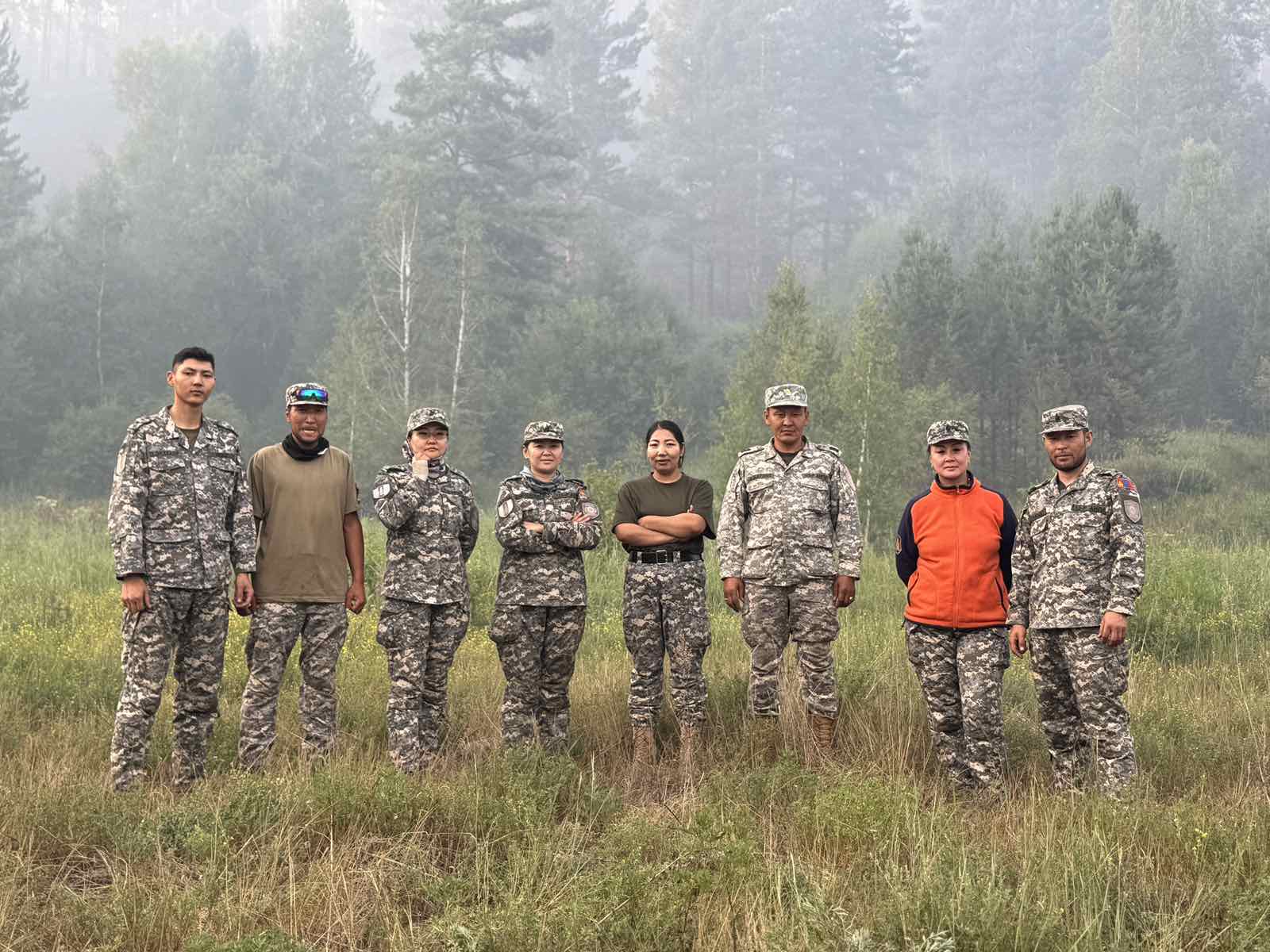 Түймрийн голомтод ажиллаж буй алба хаагчдад эрүүл мэндийн тусламж, үйлчилгээ үзүүллээ