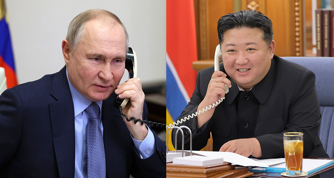 В.Путин, Ким Жон Ун нар утсаар ярив