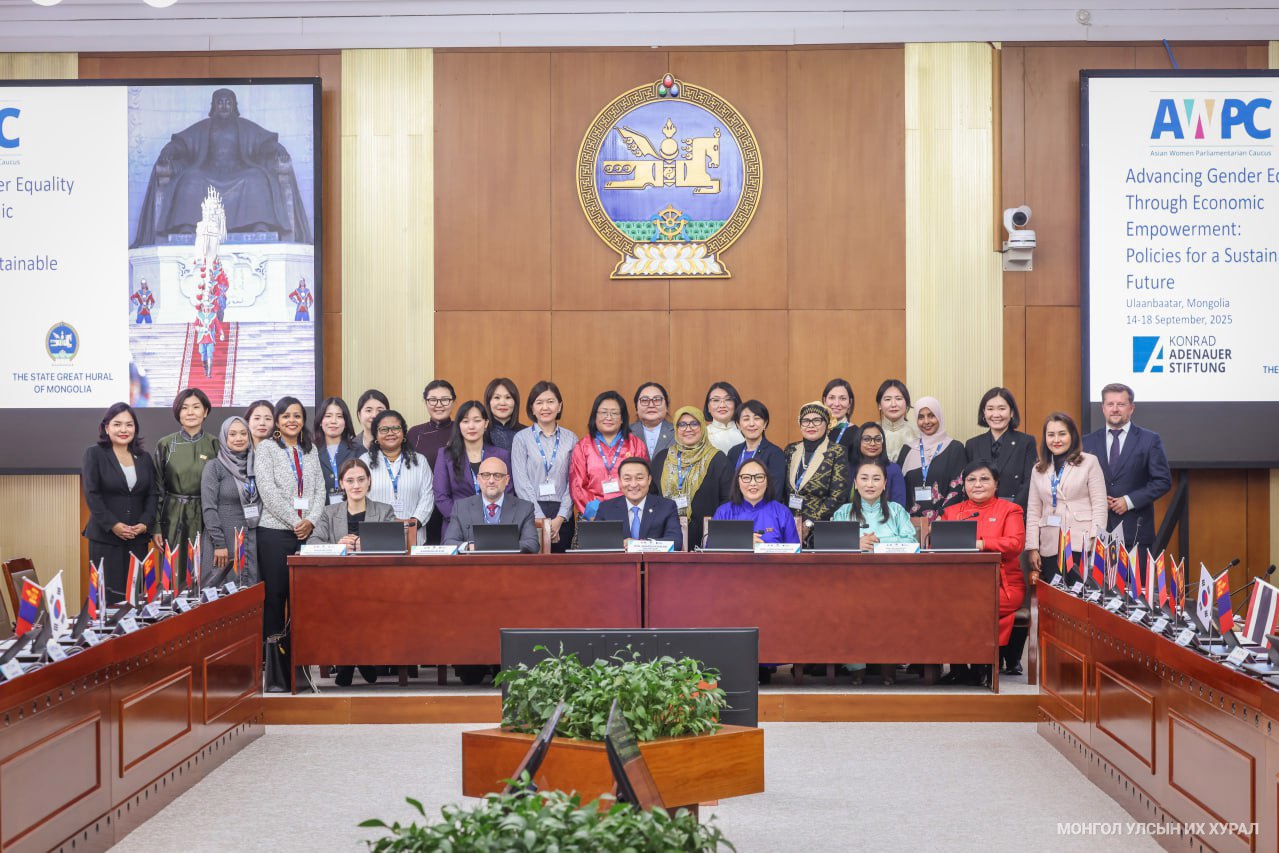 Азийн эмэгтэй парламентчид Монгол Улсад чуулж байна