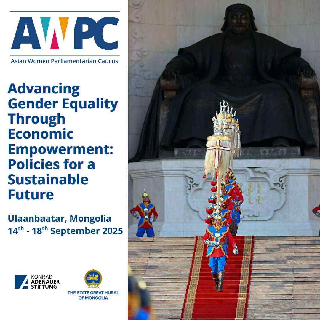Азийн эмэгтэй парламентчид Монгол Улсад чуулж, тогтвортой ирээдүйн бодлогыг хэлэлцэнэ