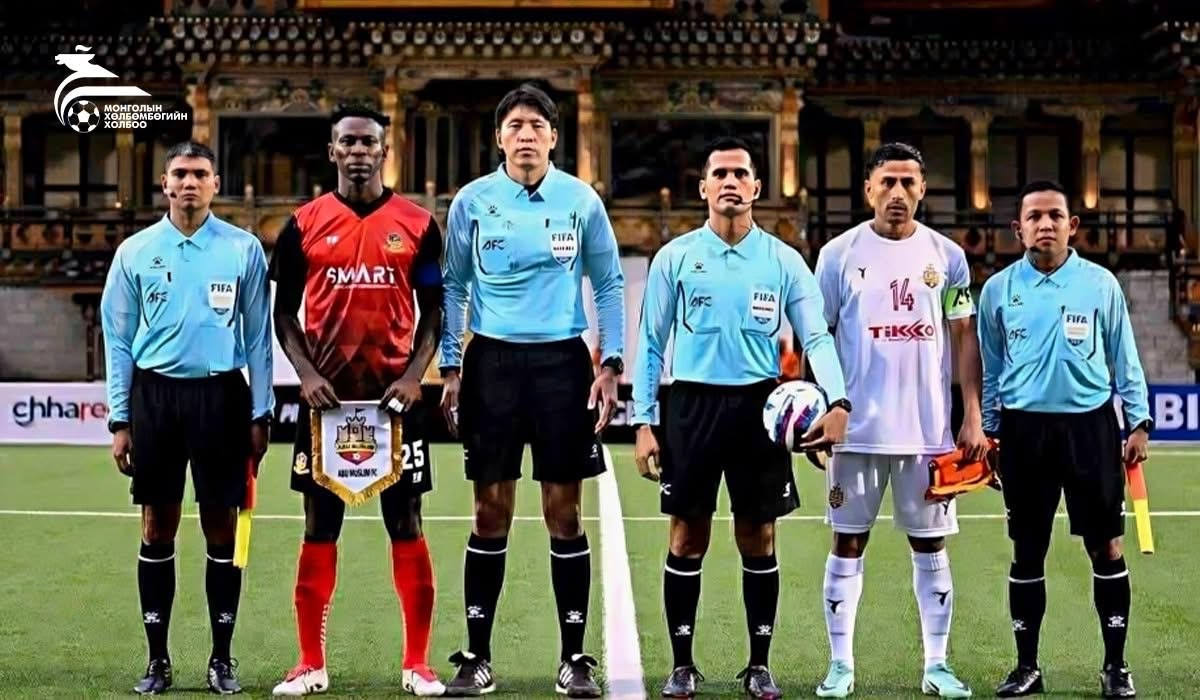 Монголын шүүгч Б.Хаш-Эрдэнэ “ AFC Challenge League ”-т ажиллалаа