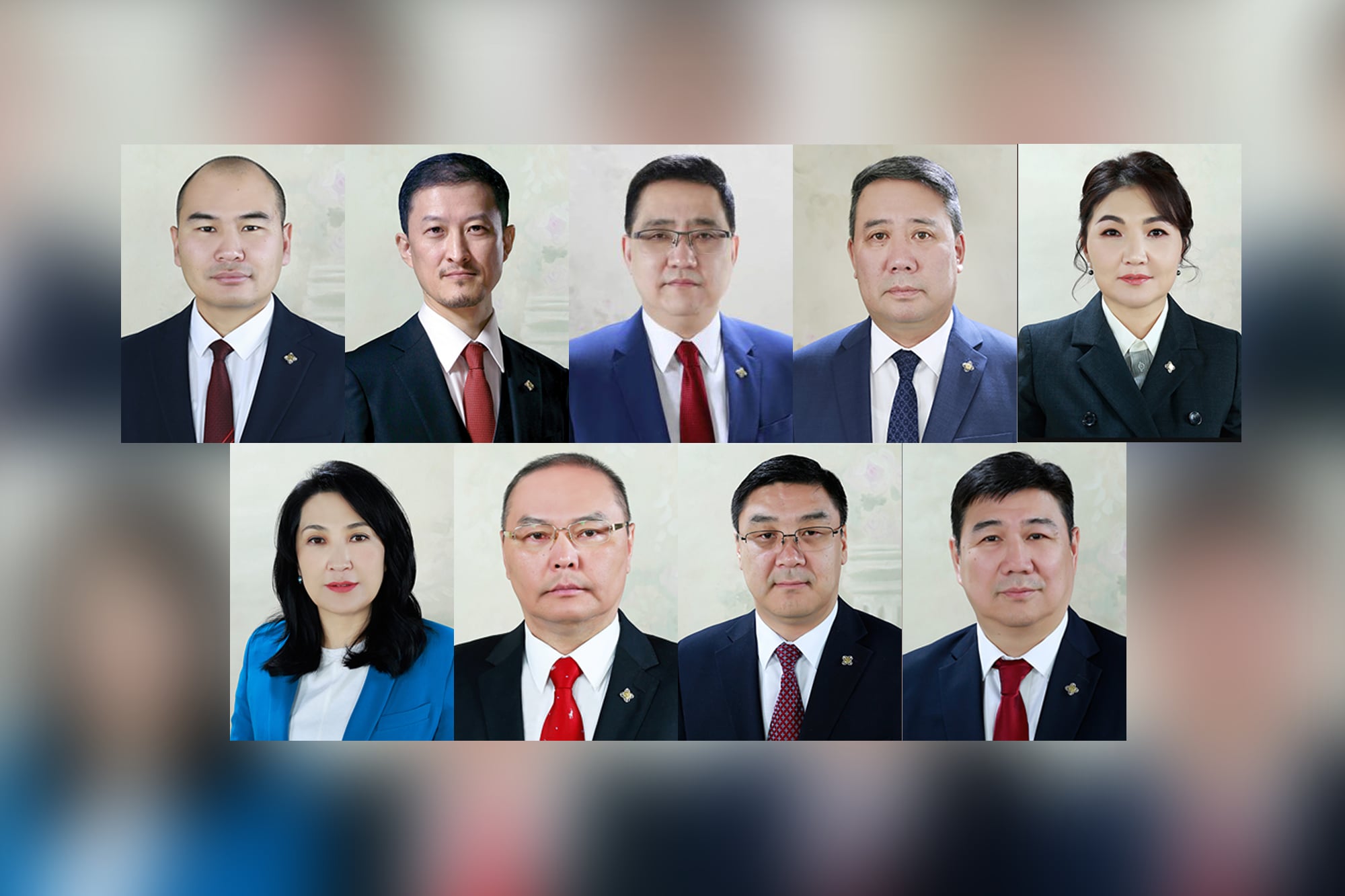 Х.Булгантуяагийн эсрэг Г.Занданшатарын заргыг шүүж байгаа ҮХЦ-ийн гишүүд