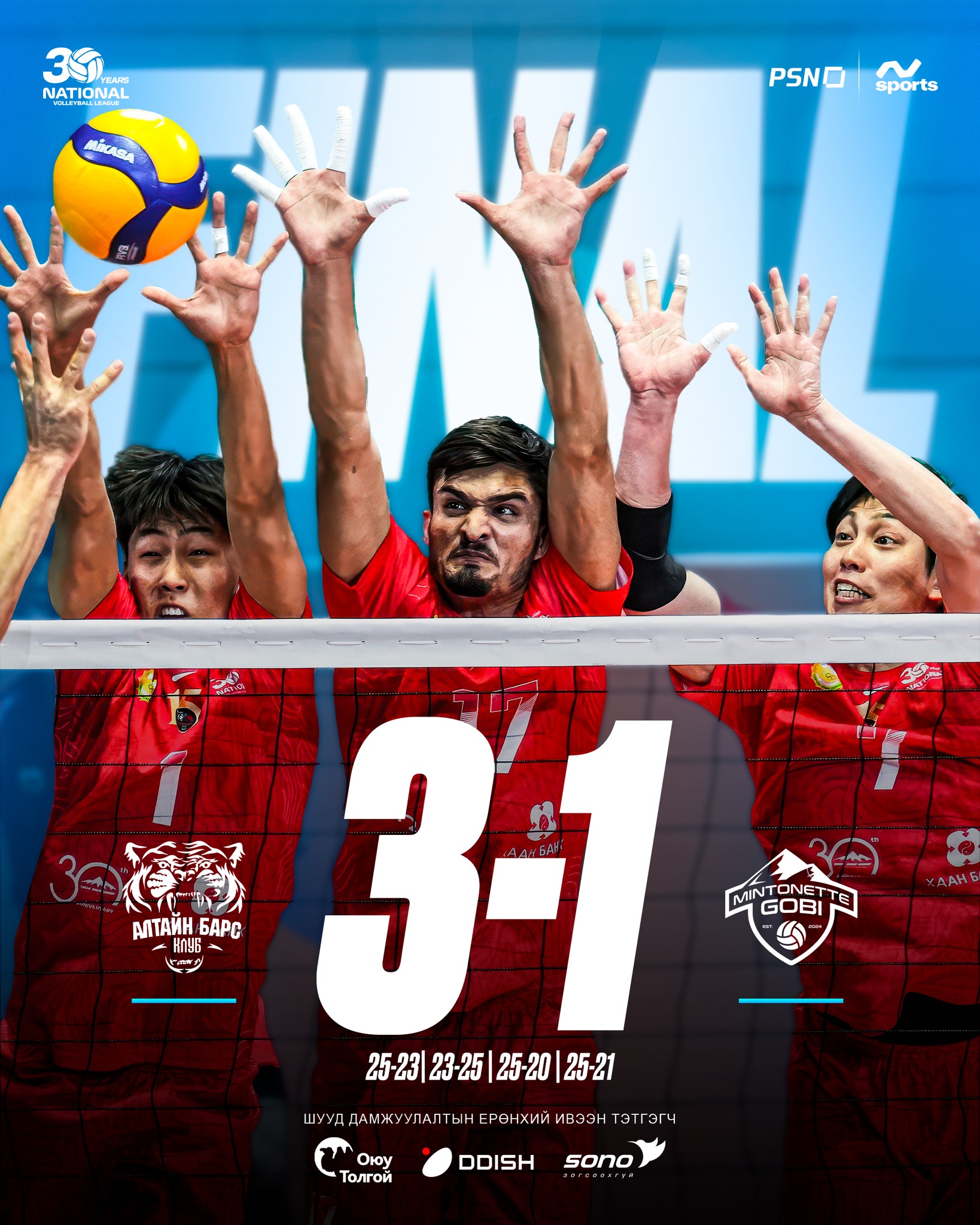 “Дархан Могулс”-“Төв Миг Чононуудыг”-ийг хожлоо