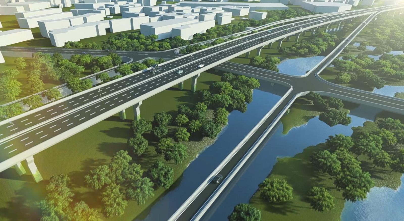 Туулын хурдны замын түр замын хөрс хуулалтын ажлыг хийж байна