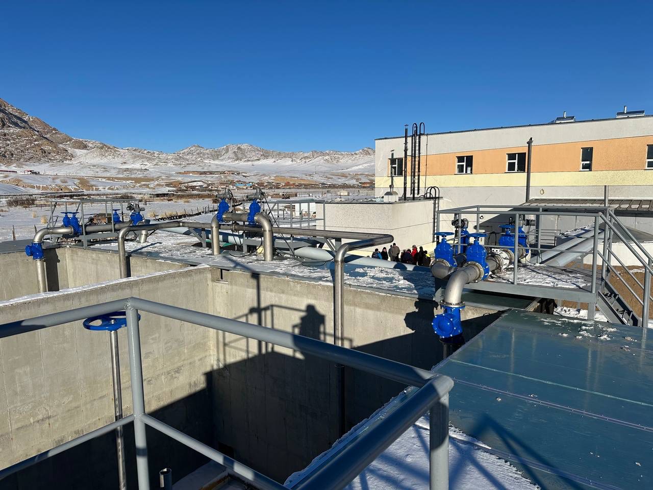 Завханчууд 35 жилийн дараа шинэ цэвэрлэх байгууламжтай боллоо