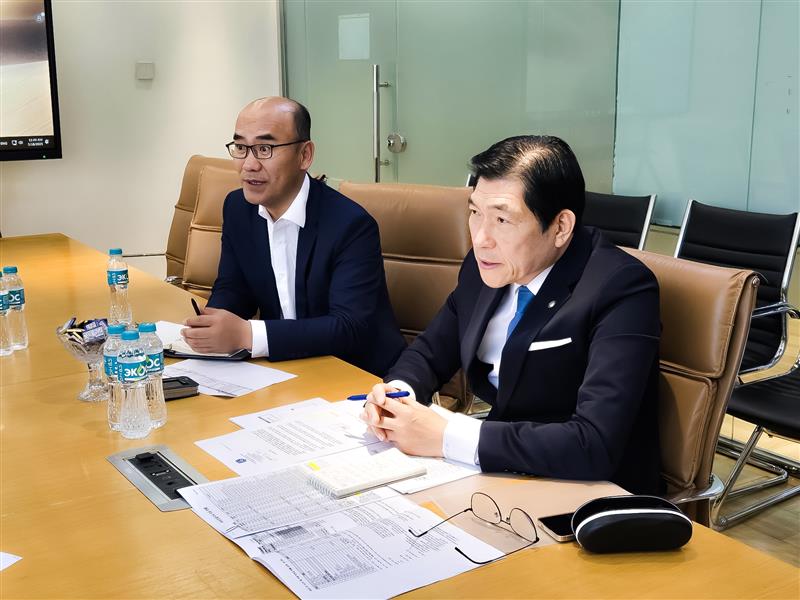 “Үжин Ар Ди Си” ХК-ийн ерөнхийлөгч Ahn Byoung Chol-той уулзлаа