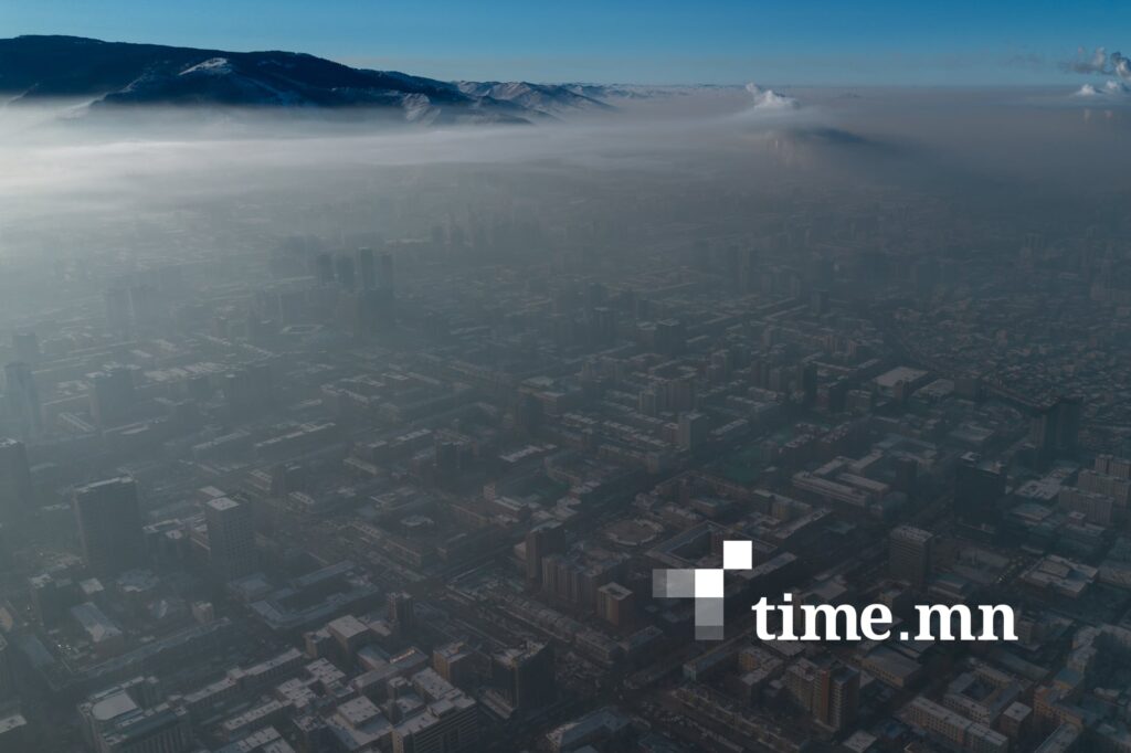 Өвөл инверс үүсэж, утаа тухайн орчиндоо бөөгнөрдөг