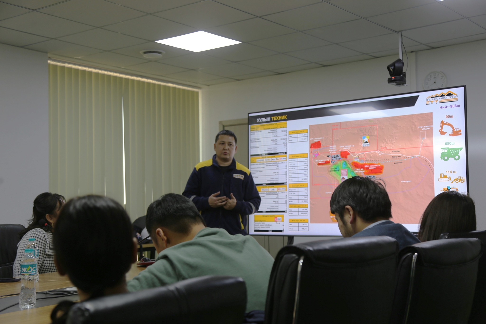 Цогтцэций сумын ИТХ-ын төлөөлөгчид уурхай, төсөл хөтөлбөрүүдтэй танилцлаа