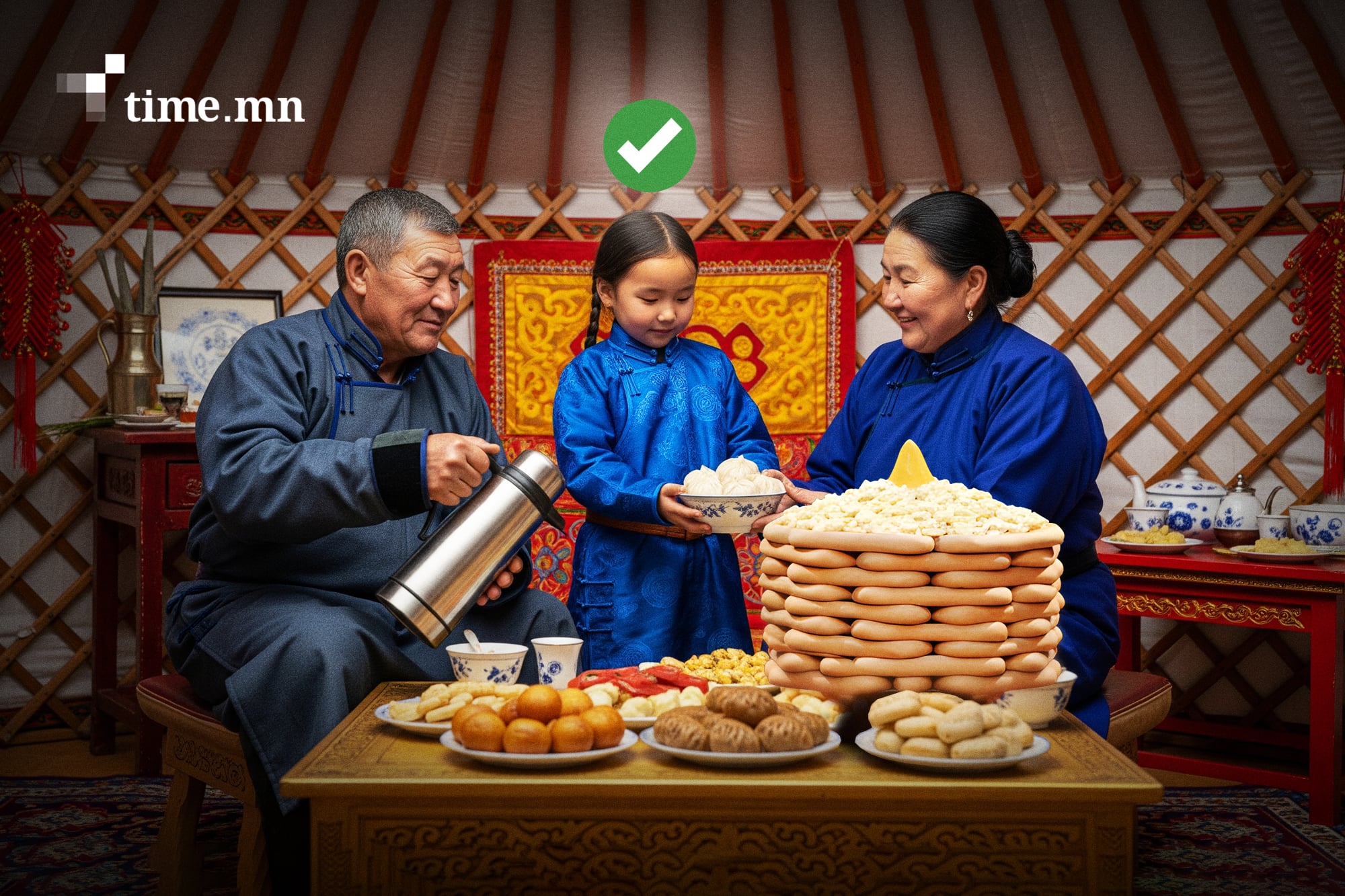 Ахмад буурлуудаа хүндэтгэн, тэдэнд туслах нь Сар шинийн хамгийн үнэт зүйл