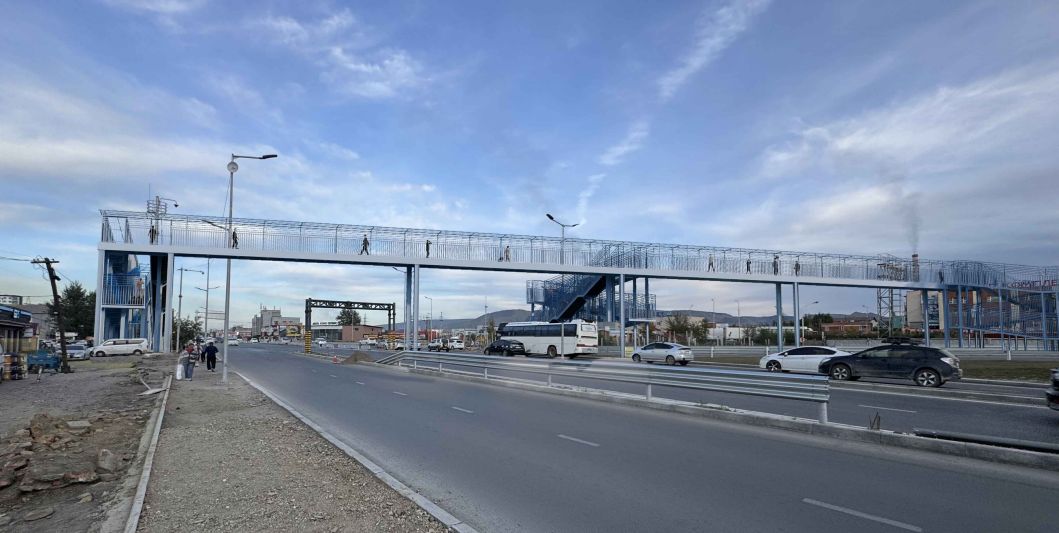 Таваншарын нүхэн гарц орчимд явган хүний 90 метр урт гүүр барина