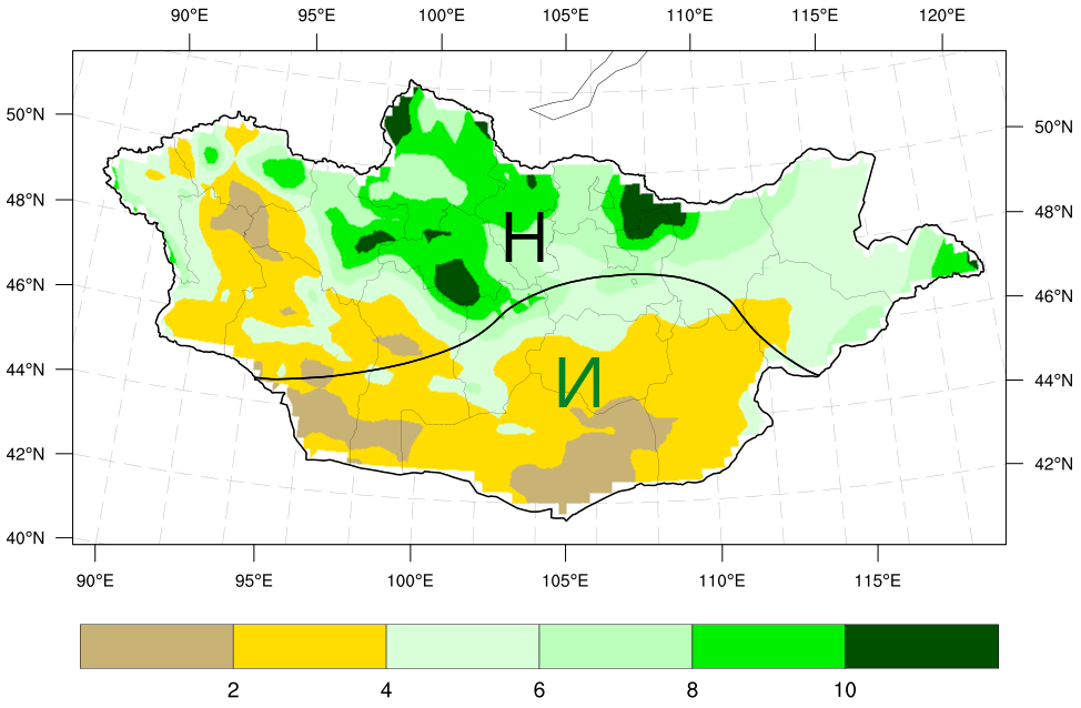 4-р сарын эхээр цаг агаар олон жилийн дунджаас хүйтэн байх төлөвтэй гарчээ