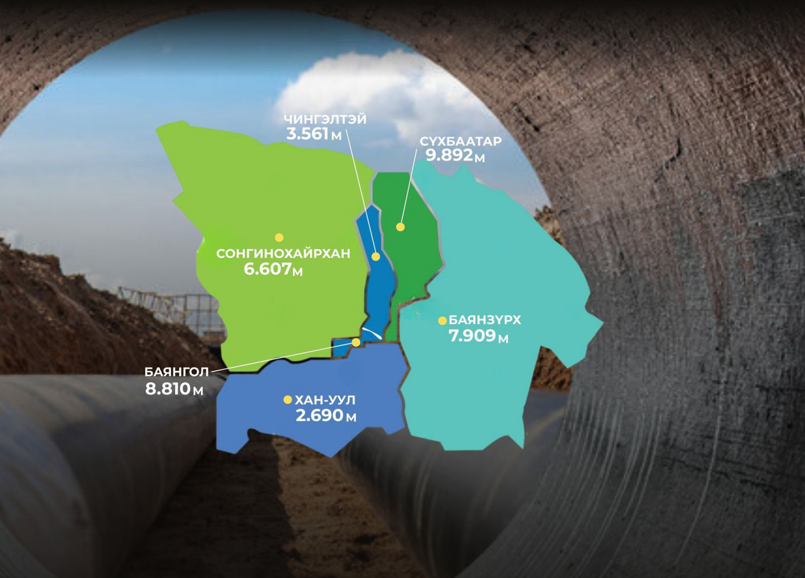 Хөрсний ус, үерийн хамгаалалт төслийг нийслэлийн төвийн зургаан дүүрэгт хэрэгжүүлнэ
