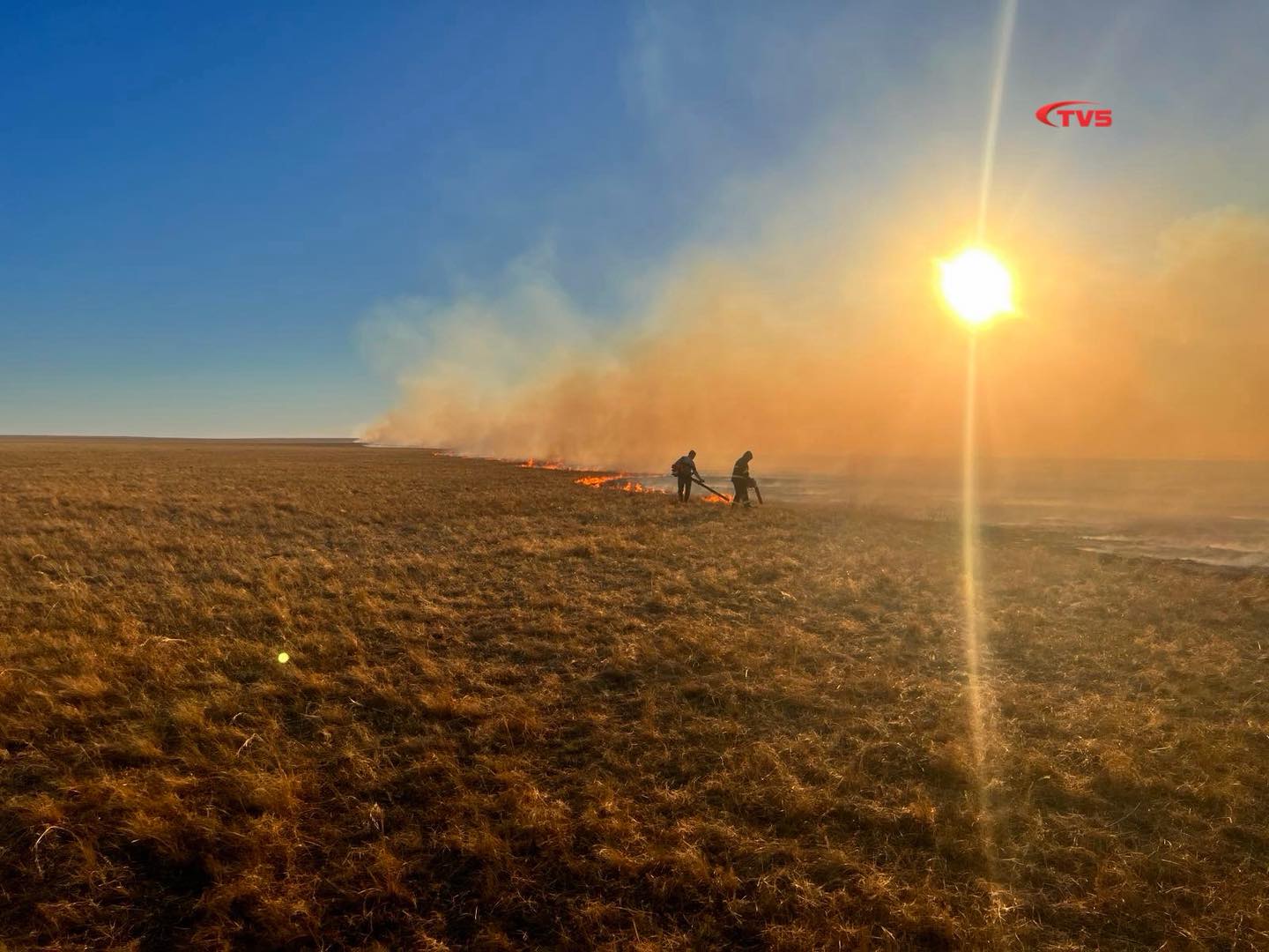 Дорнод аймгийн Булган суманд ой хээрийн түймэр гарчээ