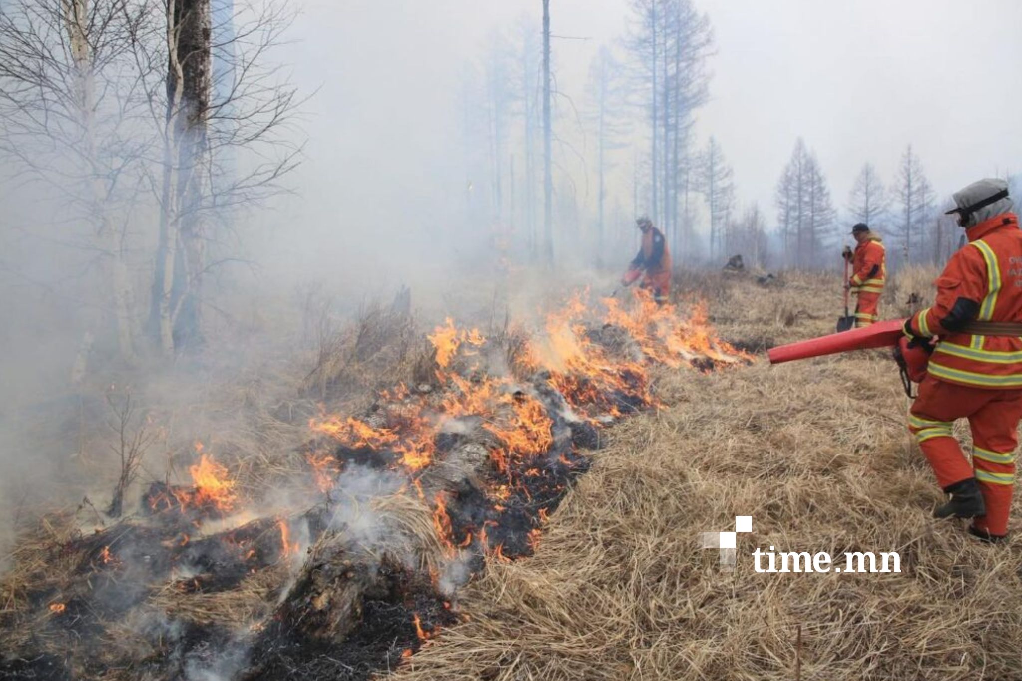 Дорнод, Хэнтий аймагт гарсан 3 түймрийг унтраахаар ажиллаж байна