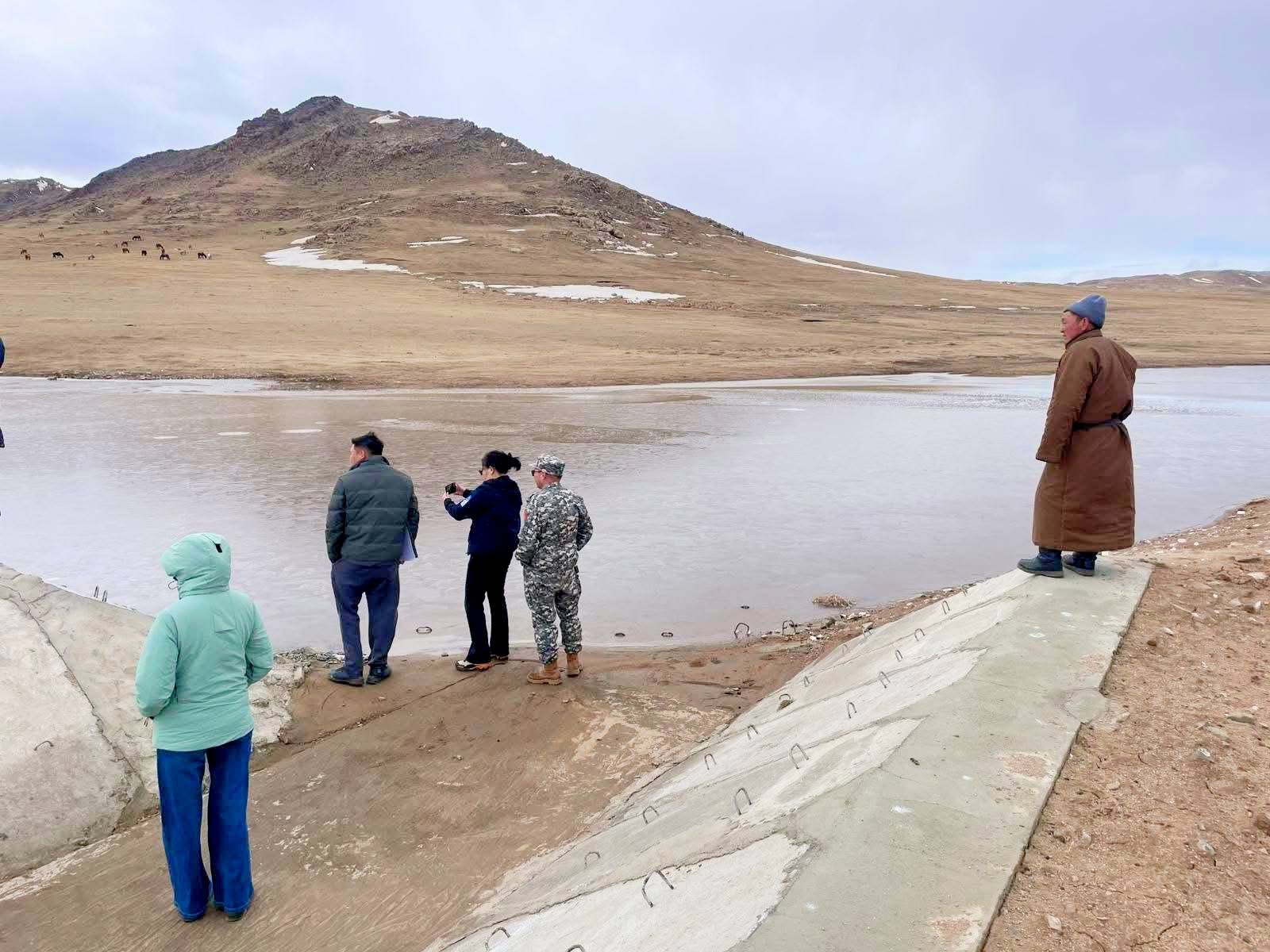 Хөв цөөрөмд цасны шар ус хуримтлагдан, үр дүнгээ өгч эхэллээ