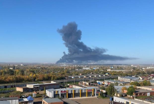 Украины дроны халдлагад Оросын нефть-химийн цогцолбор өртжээ